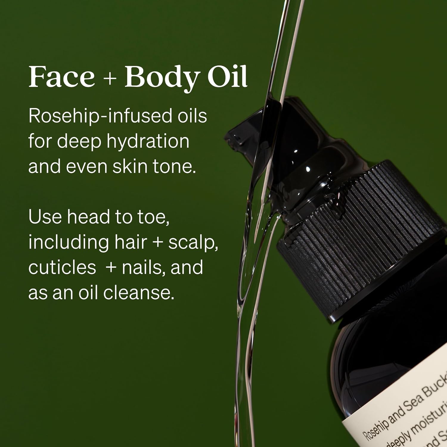 Exfoliating & Hydrating Bundle, Exfoliating Cleanser & Lightweight Face & Body Oil (2-Pack 6 Oz Cleanser & 2-Pack 3.4 Oz Face & Body Oil)