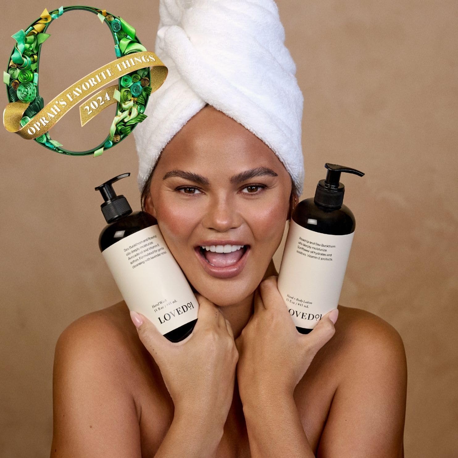 Hand Care Duo, Oprah's Favorite Things, Cleansing & Moisturizing Bundle (15 Oz Hand Wash & 15 Oz Hand & Body Lotion)