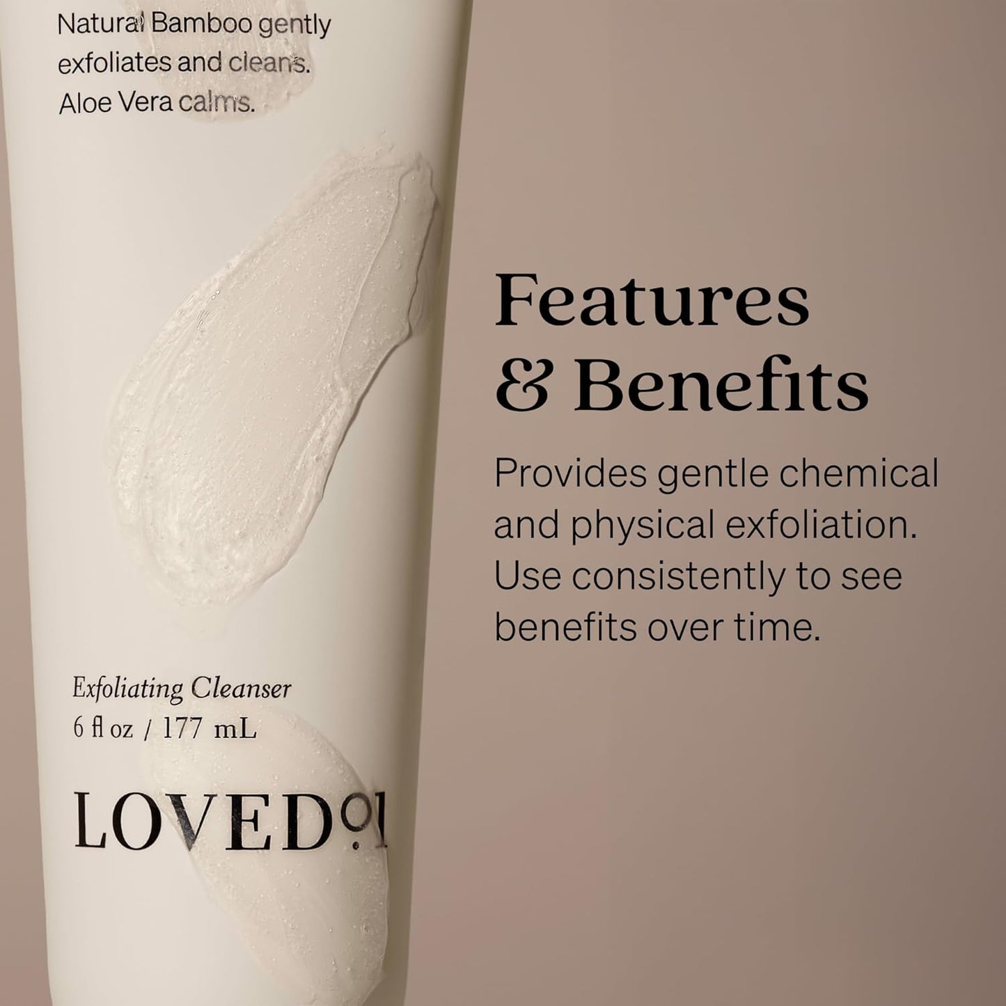 Exfoliating & Hydrating Bundle, Exfoliating Cleanser & Lightweight Face & Body Oil (2-Pack 6 Oz Cleanser & 2-Pack 3.4 Oz Face & Body Oil)